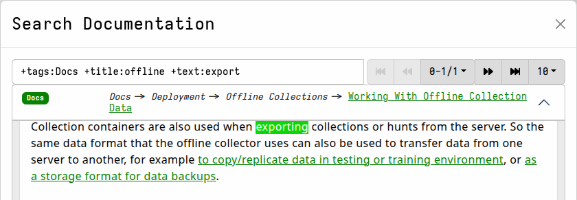 Searching multiple fields